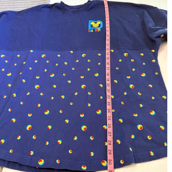 Walt Disney World Pixar Ball Luxo Toy Story Spirit Jersey Unisex Size XXL Blue - Picture 4 of 8